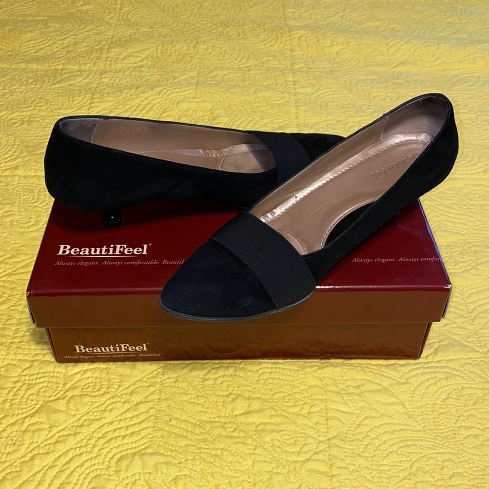 BeautiFeel Nadia Black Suede